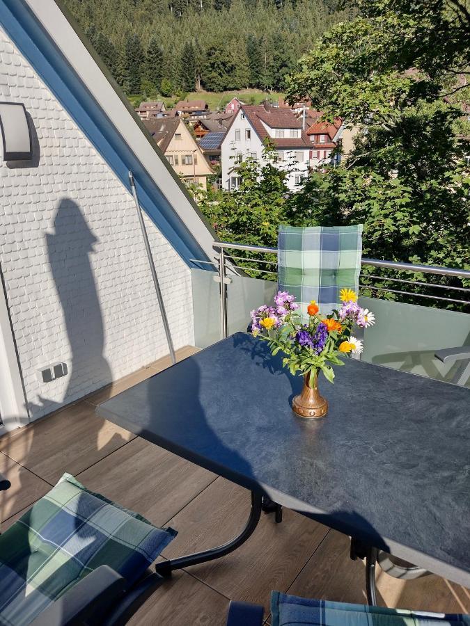 Ferienwohnung An Der Murg Baiersbronn Dış mekan fotoğraf